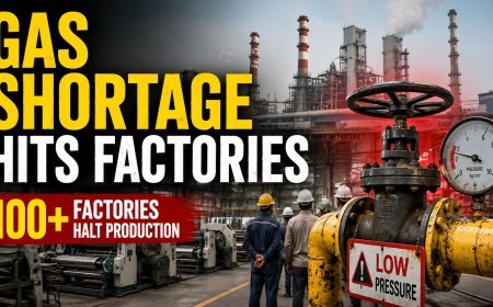 Gas Shortage Disrupts Bangladesh Factories as Production Comes to a Halt