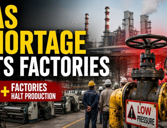 Gas Shortage Disrupts Bangladesh Factories as Production Comes to a Halt