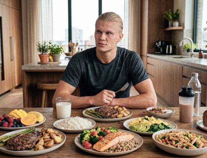 Erling Haaland's 6,000-calorie diet: Is eating so much healthy?