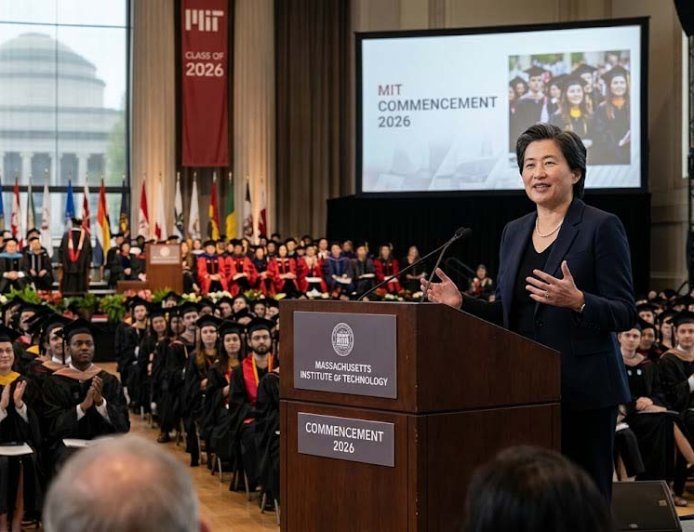 Don't stop in the face of difficult problems: Lisa Su's important message at MIT convocation