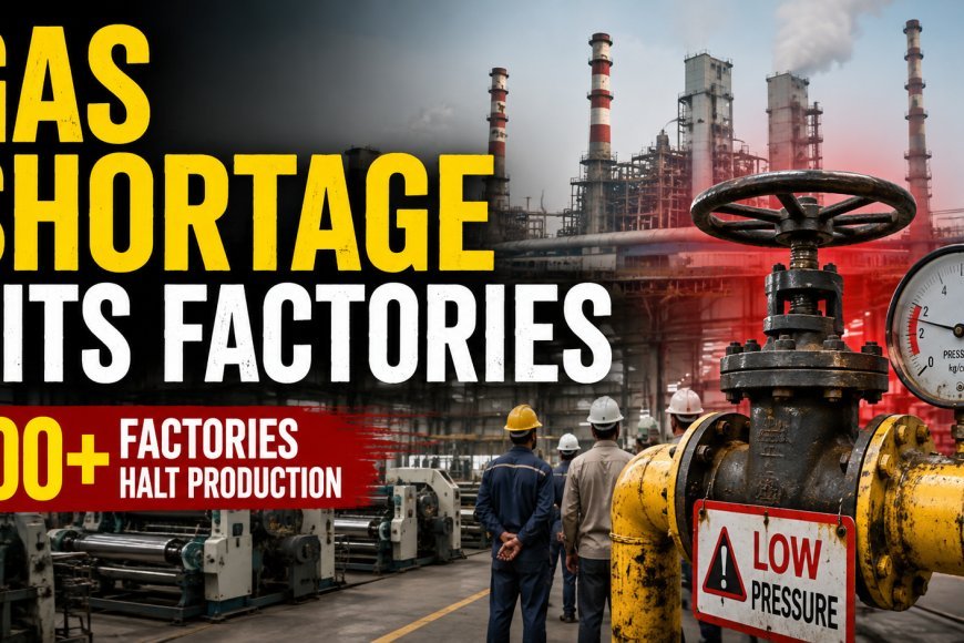 Gas Shortage Disrupts Bangladesh Factories as Production Comes to a Halt