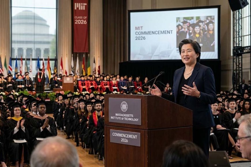 Don't stop in the face of difficult problems: Lisa Su's important message at MIT convocation