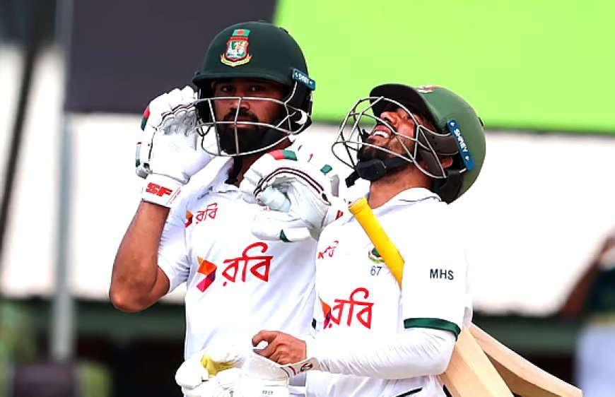 What is Mominul thinking on his way back to the dressing room after securing victory against Australia? Shamsul Haque