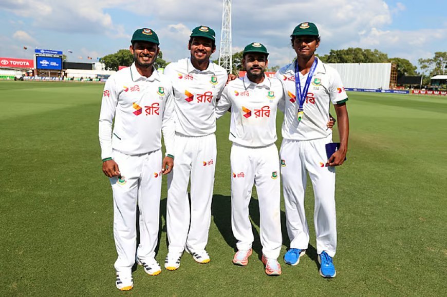 Bangladesh's top four performers in the Darwin Test