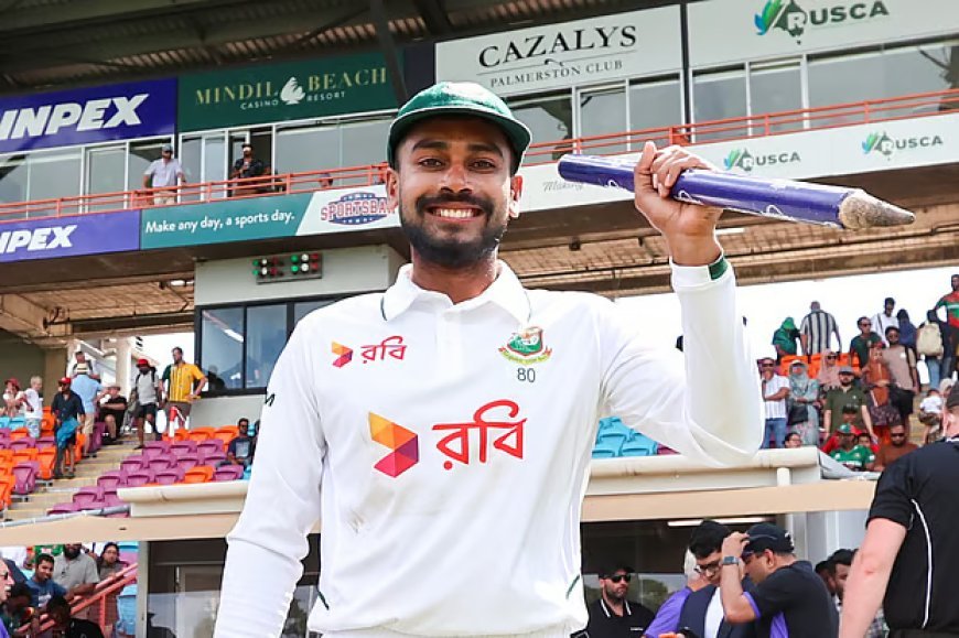 Taking five wickets in Australia as a visiting spinner—the first time since 2019. It is only natural for Miraz to be wearing a smile.